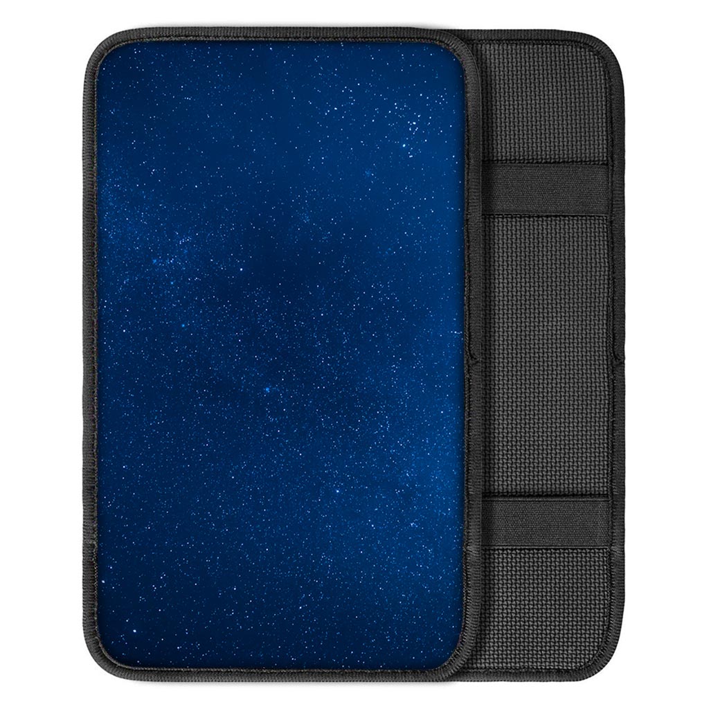 Space Blue Galaxy Car Console Cover-grizzshop