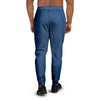 Space Blue Galaxy Men's Joggers-grizzshop