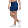 Space Blue Galaxy Mini Skirt-grizzshop