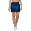 Space Blue Galaxy Mini Skirt-grizzshop