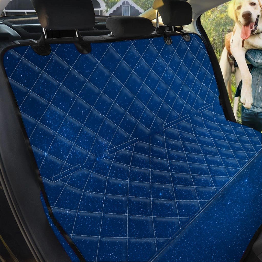 Space Blue Galaxy Pet Car Seat Cover-grizzshop