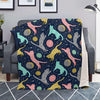 Space Cat Print Blanket-grizzshop