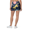 Space Cat Print Mini Skirt-grizzshop