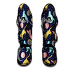 Space Cat Print Muay Thai Shin Guard-grizzshop