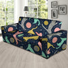 Space Cat Print Sofa Cover-grizzshop