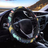 Space Cat Print Steering Wheel Cover-grizzshop