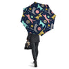 Space Cat Print Umbrella-grizzshop