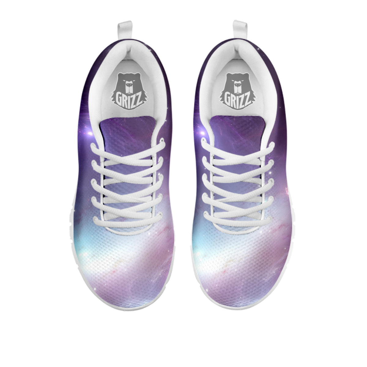 Space Cosmic Print White Sneaker-grizzshop