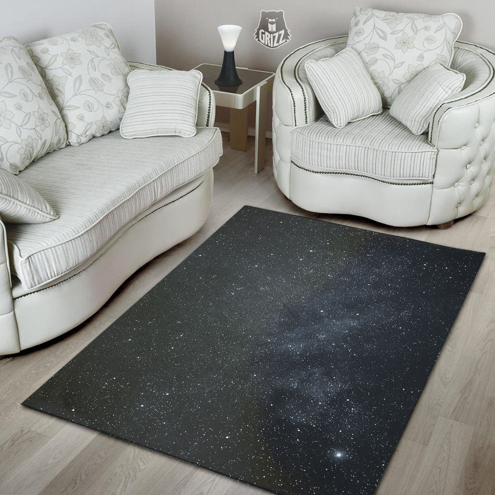 Space Dark Print Floor Mat-grizzshop