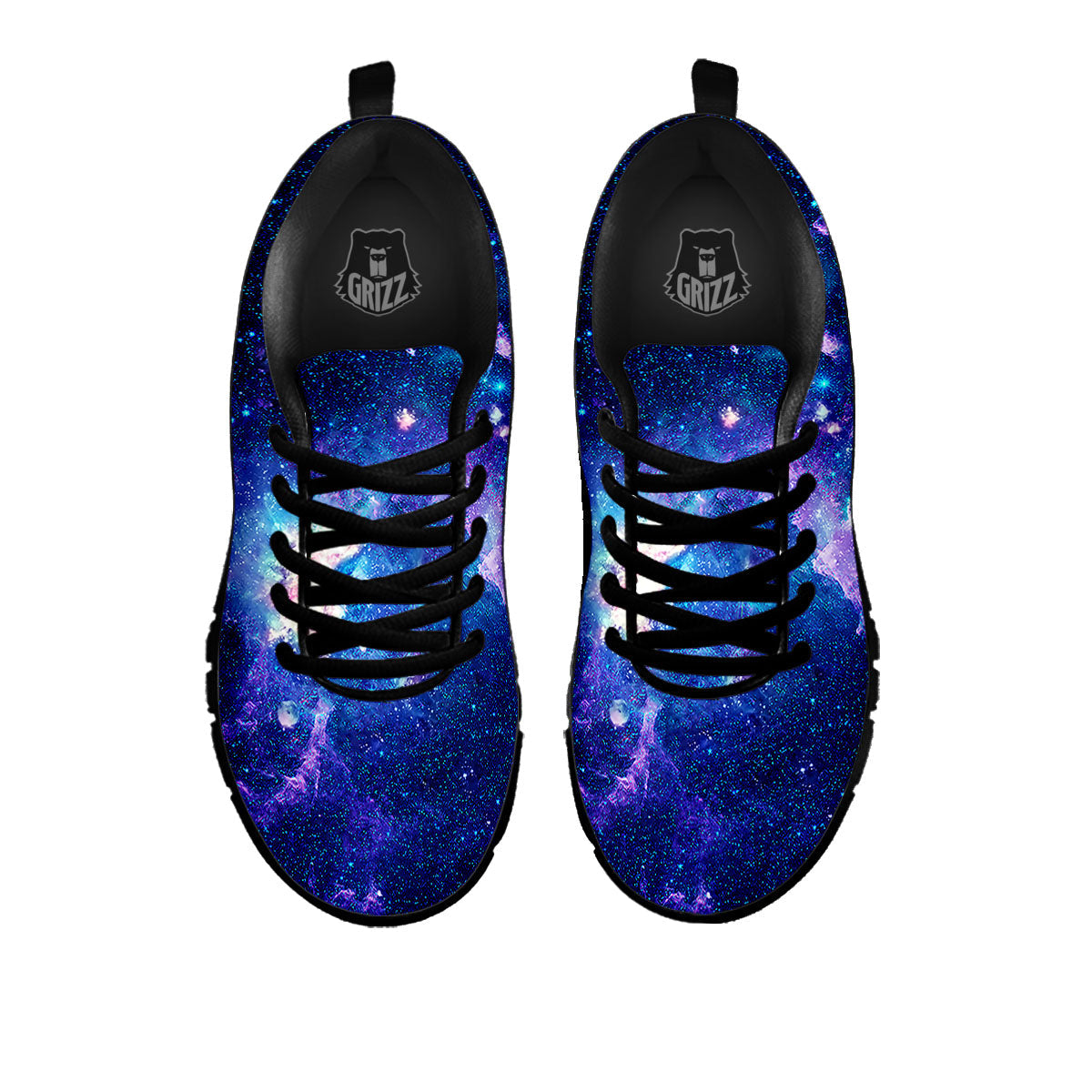 Space Deep Print Black Sneaker-grizzshop