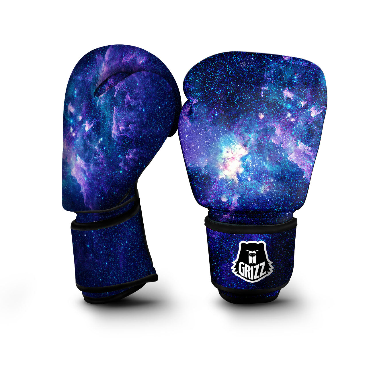 Space Deep Print Boxing Gloves-grizzshop
