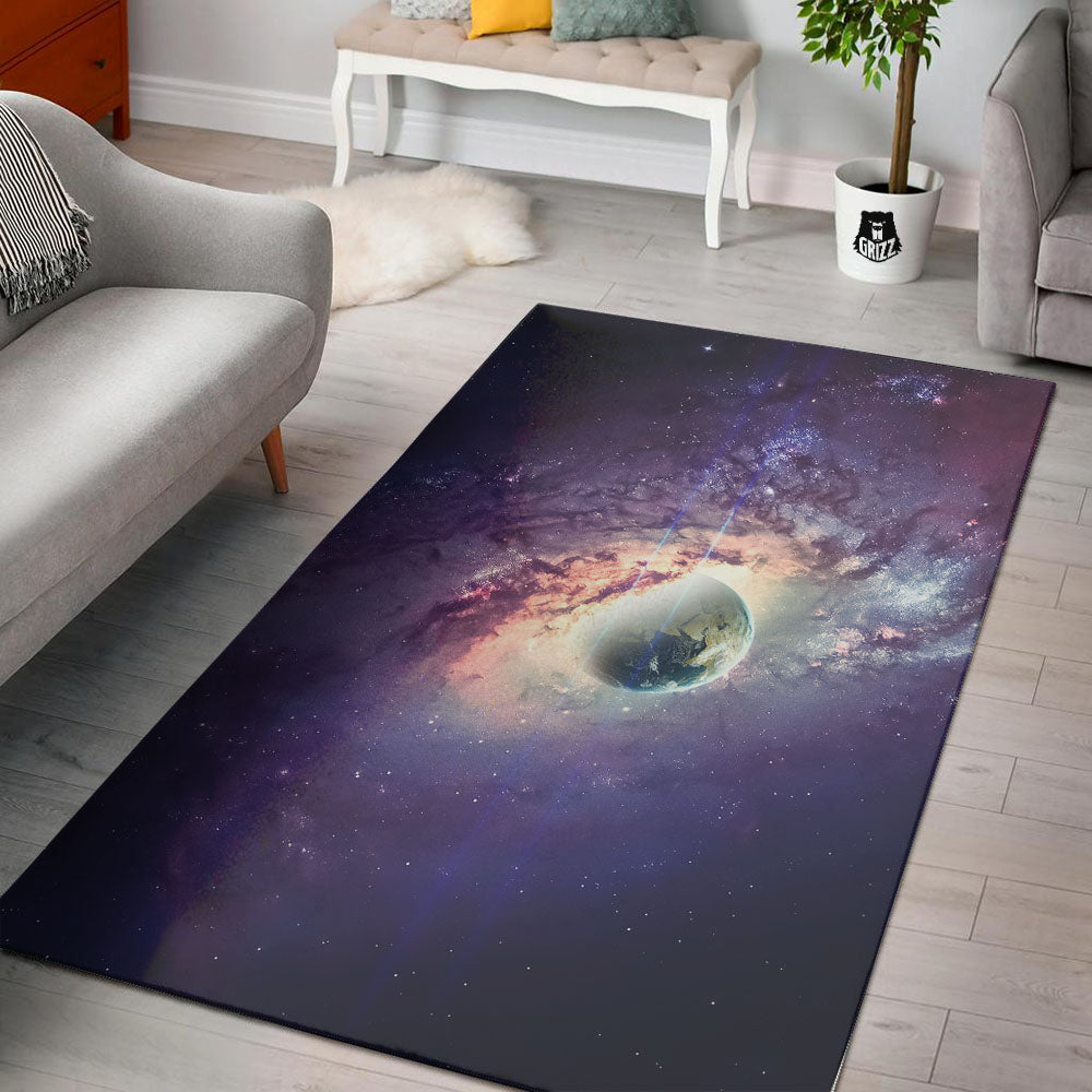 Space Endless Print Floor Mat-grizzshop