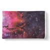 Space Galaxy Purple Stardust Print Throw Blanket-grizzshop