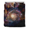 Space Milky Way Galaxy Print Duvet Cover Bedding Set-grizzshop
