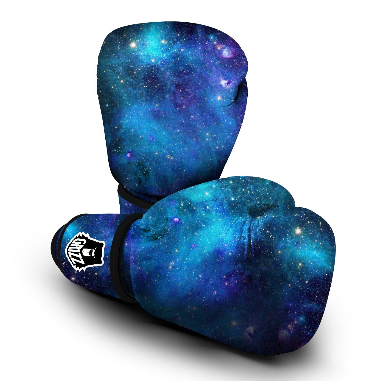 Space Nebula Print Boxing Gloves-grizzshop