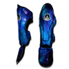 Space Nebula Print Muay Thai Shin Guards-grizzshop