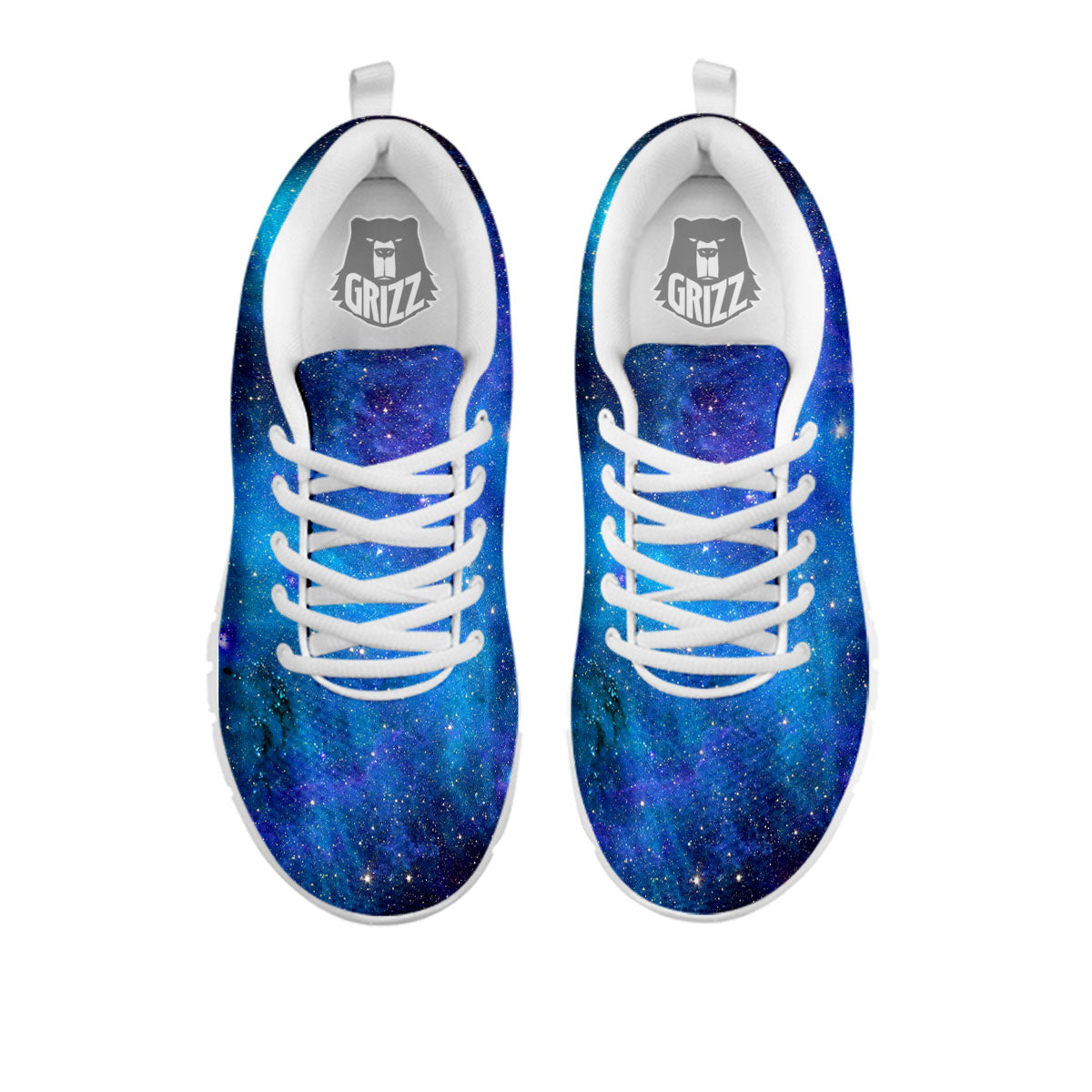 Space Nebula Print White Sneaker-grizzshop