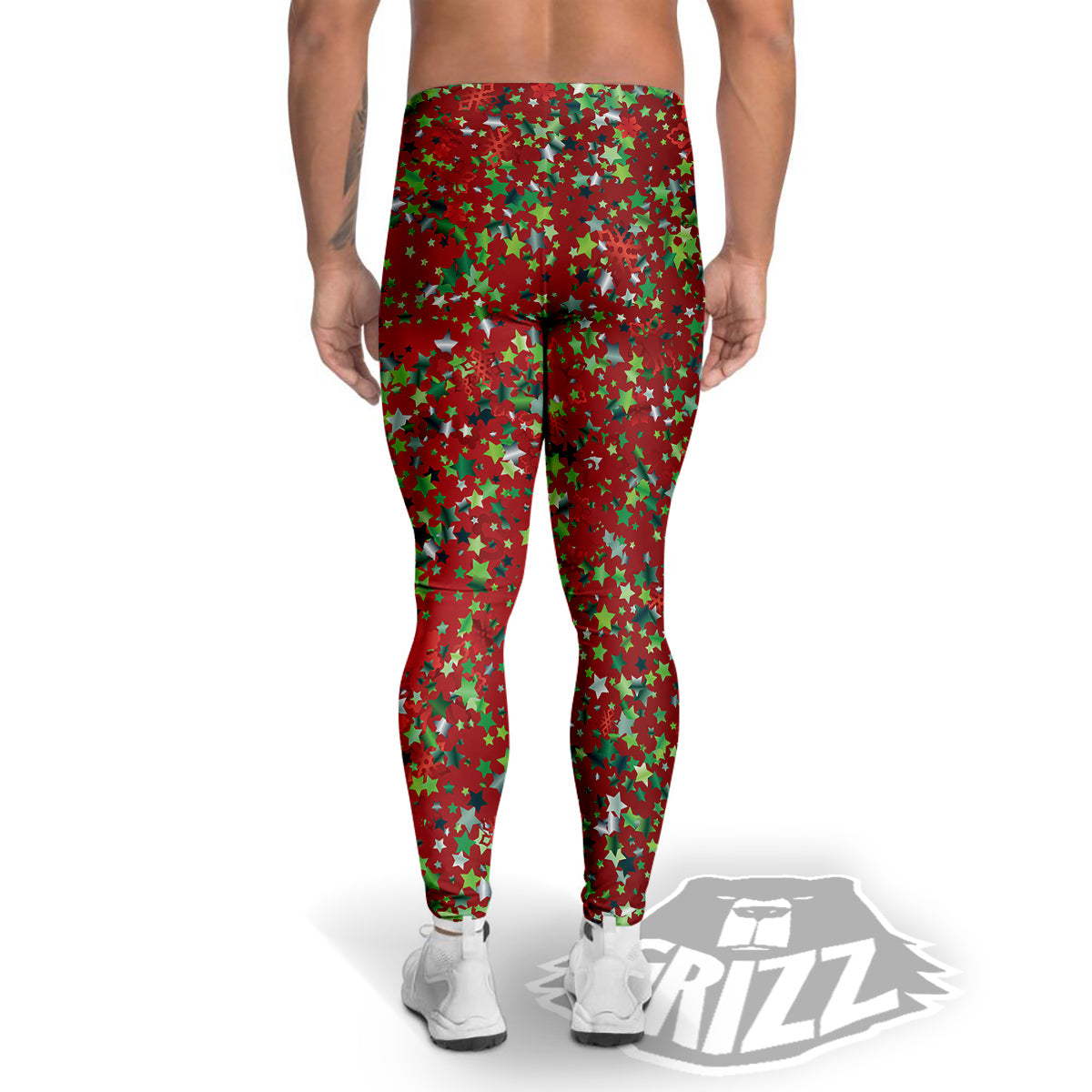 Mens christmas running tights on sale