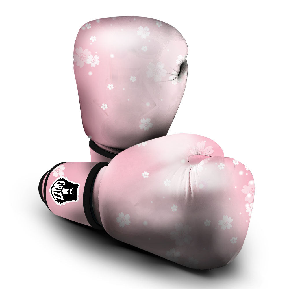 Sparkle Floral Print Boxing Gloves-grizzshop