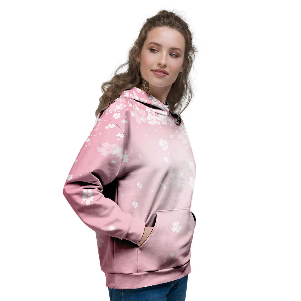 Sparkle Floral Print Women's Hoodie-grizzshop