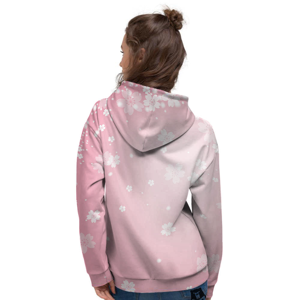 Sparkle Floral Print Women's Hoodie-grizzshop