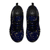 Sparkle Shiny Print Pattern Black Sneaker-grizzshop