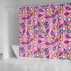 Sperm Anatomy Pattern Print Bathroom Shower Curtain-grizzshop