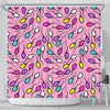 Sperm Anatomy Pattern Print Bathroom Shower Curtain-grizzshop