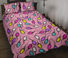 Sperm Anatomy Pattern Print Bed Set Quilt-grizzshop