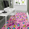 Sperm Anatomy Pattern Print Floor Mat-grizzshop