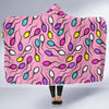 Sperm Anatomy Pattern Print Hooded Blanket-grizzshop