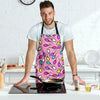 Sperm Anatomy Pattern Print Men's Apron-grizzshop