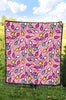 Sperm Anatomy Pattern Print Quilt-grizzshop