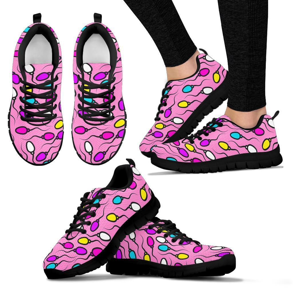 Sperm Anatomy Pattern Print Sneaker Shoes For Men Women-grizzshop