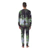 Spider Monster Print Men's Pajamas-grizzshop