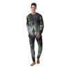 Spider Monster Print Men's Pajamas-grizzshop