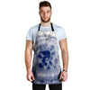 Spiral Blue Swirl Tie Die Men's Apron-grizzshop