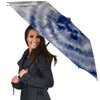 Spiral Blue Swirl Tie Die Umbrella-grizzshop