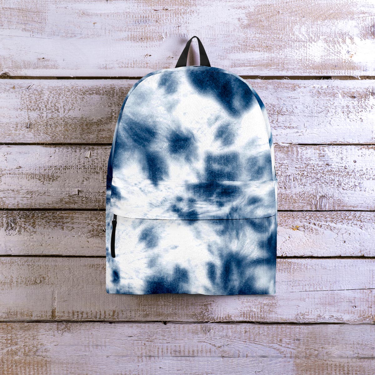 Spiral Blue Tie Dye Backpack-grizzshop