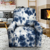 Spiral Blue Tie Dye Recliner Cover-grizzshop