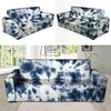 Spiral Blue Tie Dye Sofa Cover-grizzshop