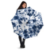 Spiral Blue Tie Dye Umbrella-grizzshop