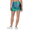 Spiral Green Tie Dye Mini Skirt-grizzshop