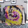 Spiral Hippie Tie Dye Blanket-grizzshop