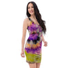 Spiral Hippie Tie Dye Bodycon Dress-grizzshop