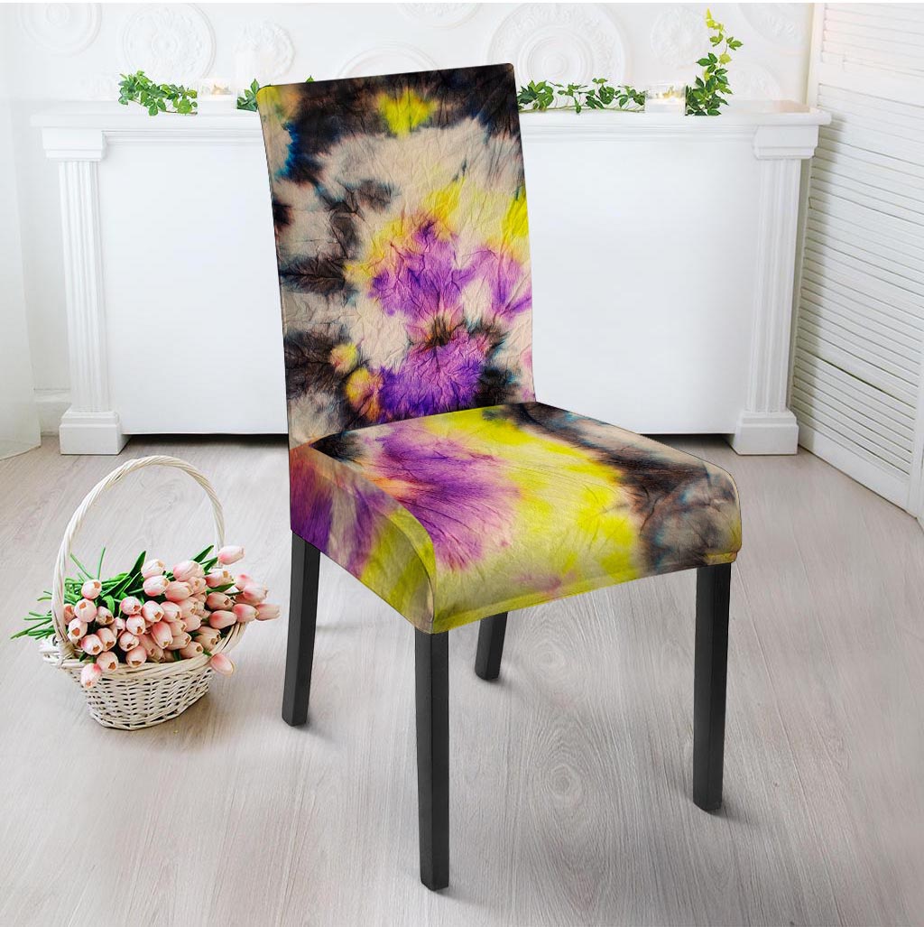 Spiral Hippie Tie Dye Chair Cover-grizzshop