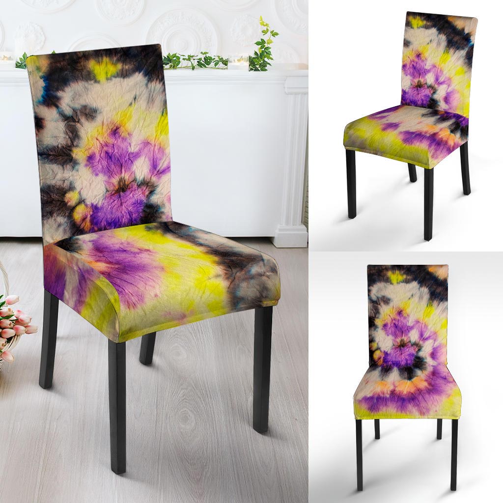 Spiral Hippie Tie Dye Chair Cover-grizzshop