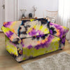 Spiral Hippie Tie Dye Loveseat Cover-grizzshop