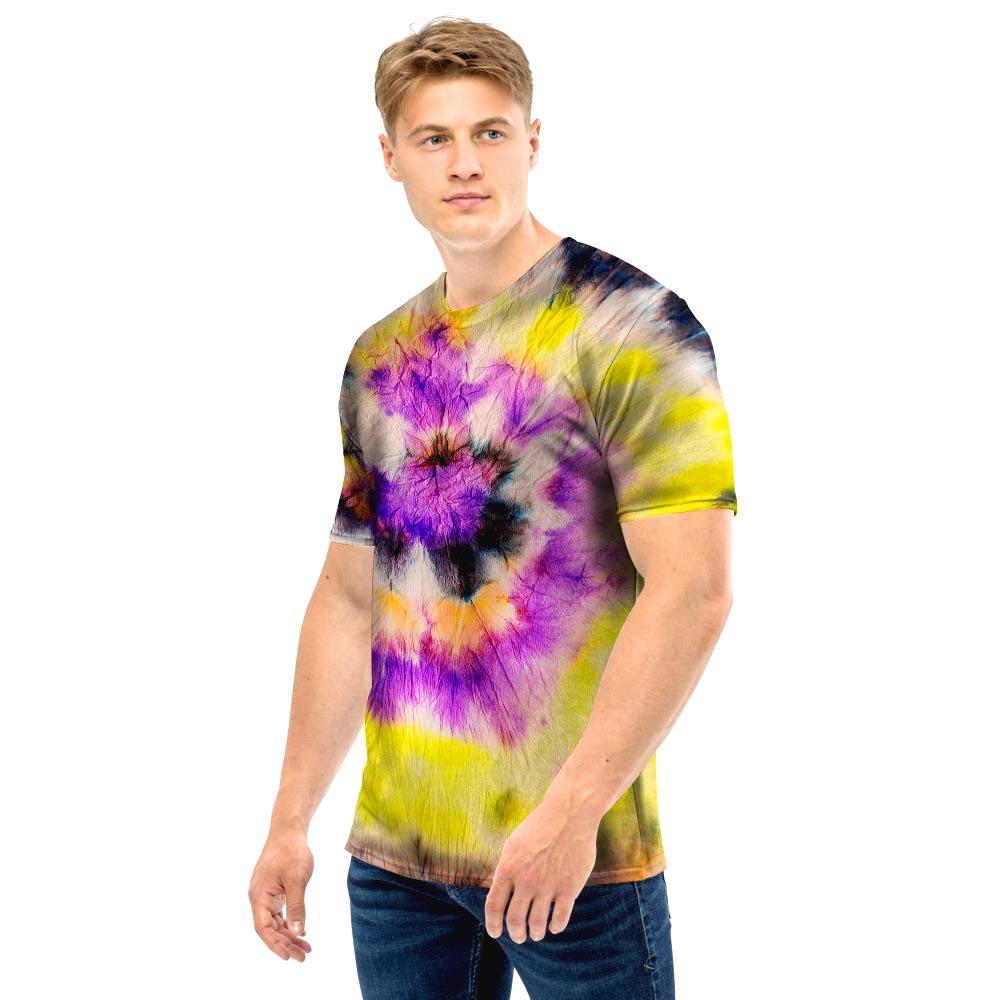 Spiral Hippie Tie Dye Men T Shirt-grizzshop