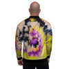 Spiral Hippie Tie Dye Men's Bomber Jacket-grizzshop